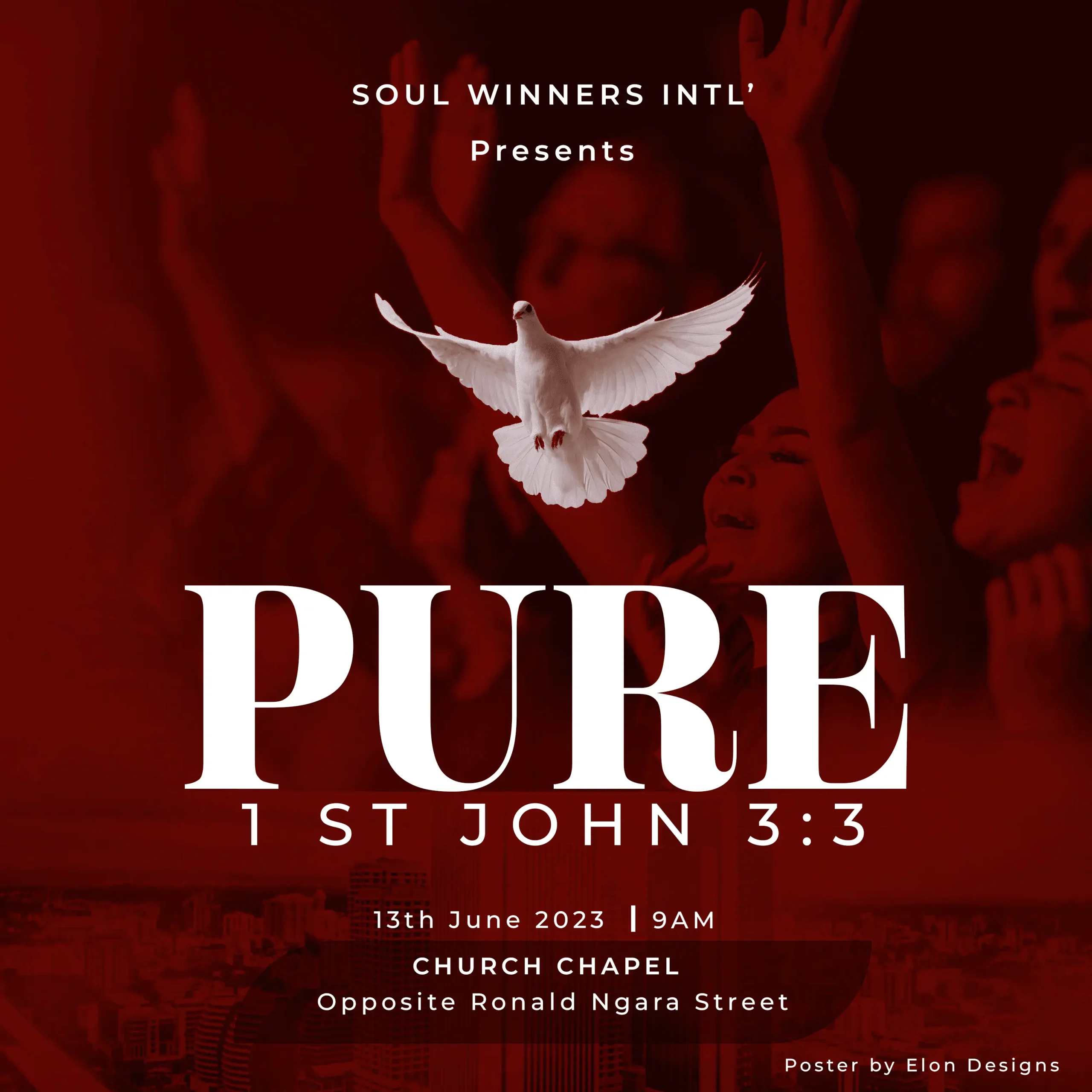 Pure Poster Church Concept